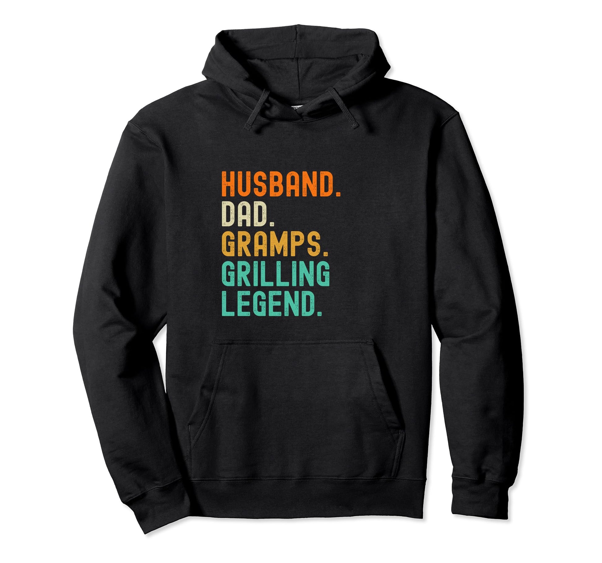 Husband Dad Gramps Grilling Hoodie - Casual Everyday Wear for Adults - T-Shirt, Sweatshirt, Hoodie