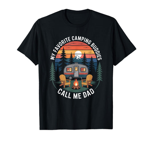 Camp Father My Favorite Camping T-Shirt - Streetwear Style for Adults - T-Shirt, Sweatshirt, Hoodie