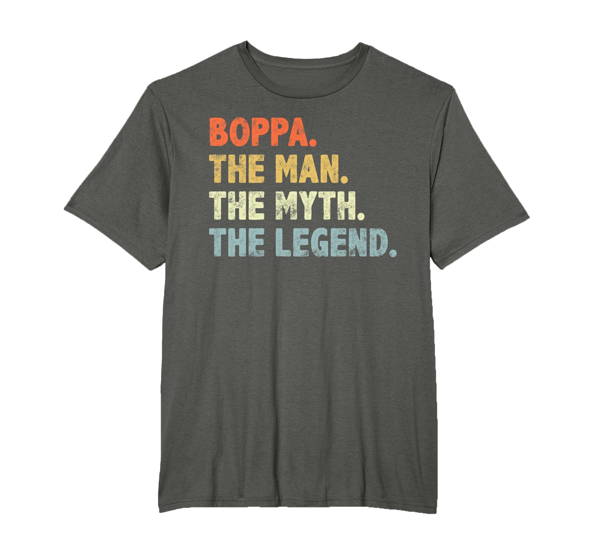 Boppa Myth Legend Fathers Day Boppa T-Shirt - Custom Art Print Unisex - T-Shirt, Sweatshirt, Hoodie