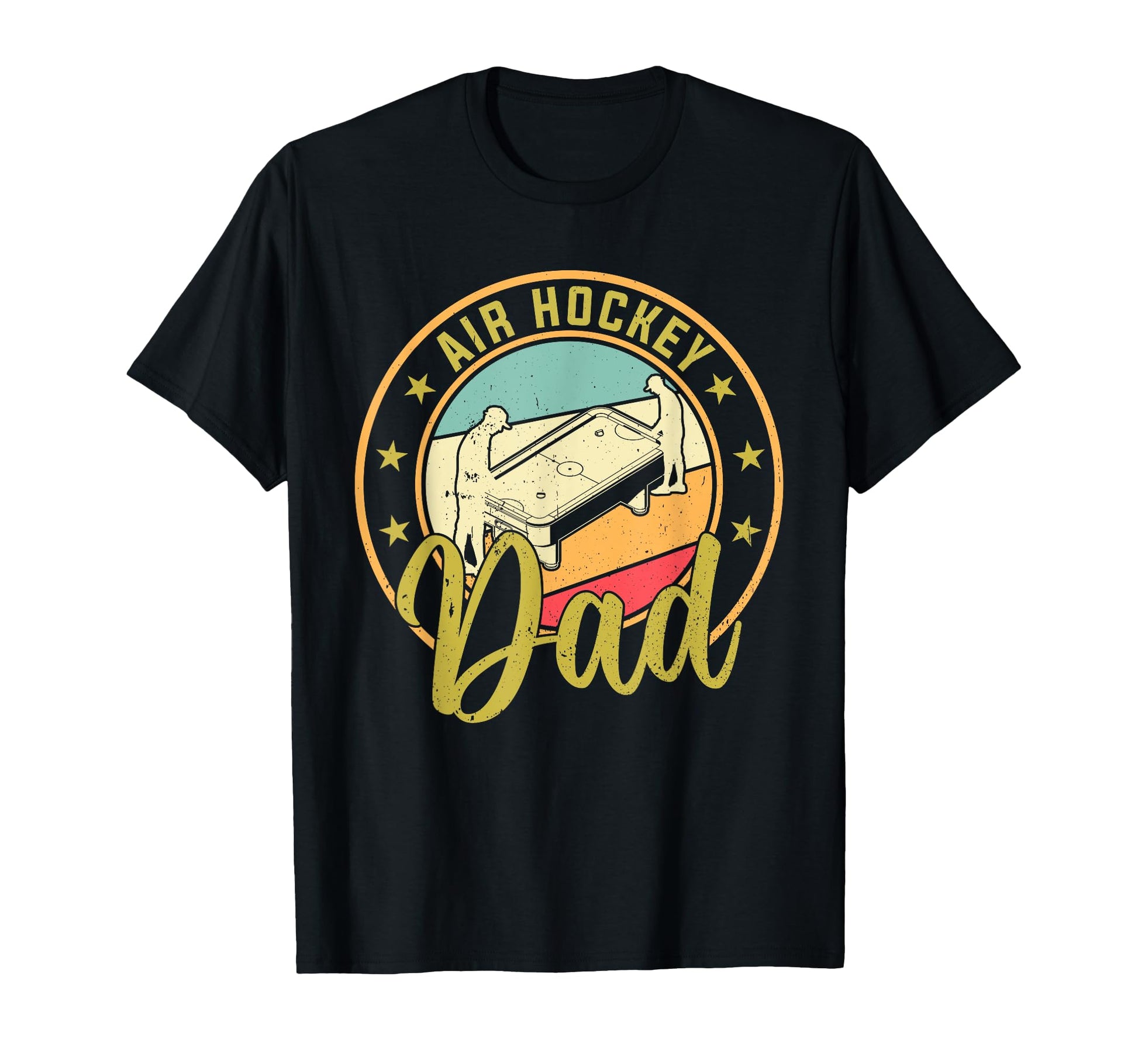 Air Hockey Dad Air Hockey Player T-Shirt - Aesthetic Graphic Men Women - T-Shirt, Sweatshirt, Hoodie