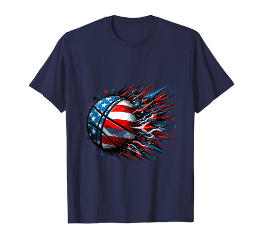 4Th July Usa American Flag Patriotic T-Shirt - Casual Everyday Wear Unisex - T-Shirt, Sweatshirt, Hoodie