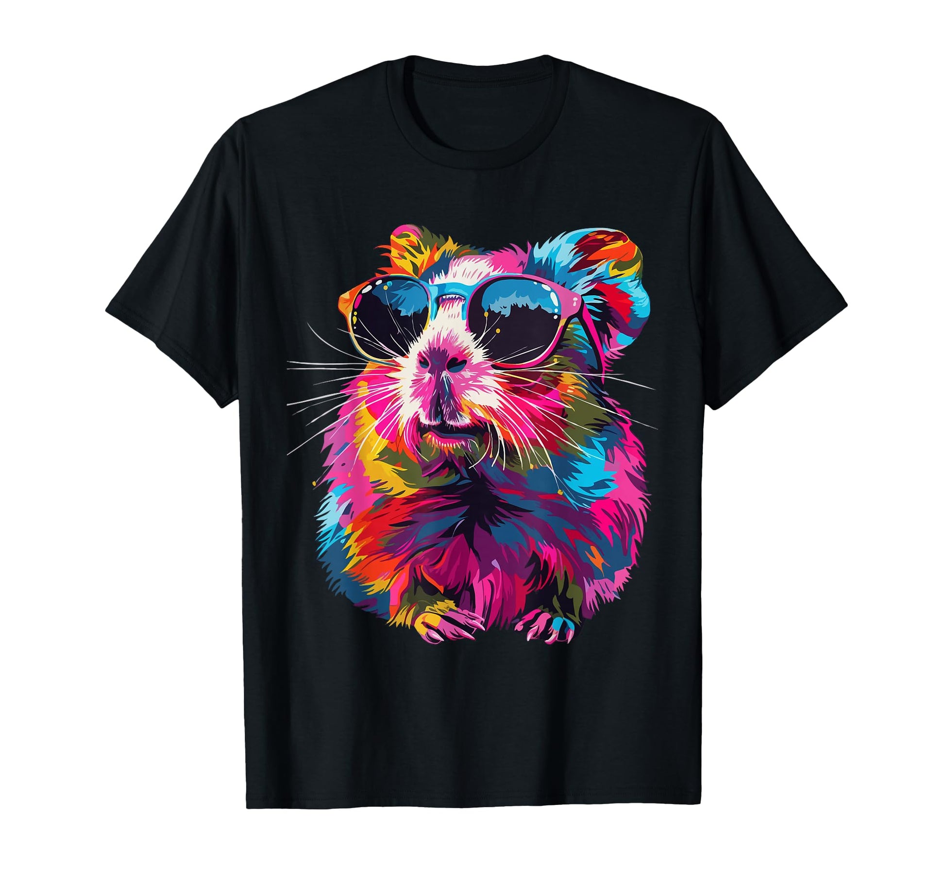 Guinea Pig Lovers Pop Art Funny Guinea Pig T-Shirt - Trendy Graphic Unisex - T-Shirt, Sweatshirt, Hoodie