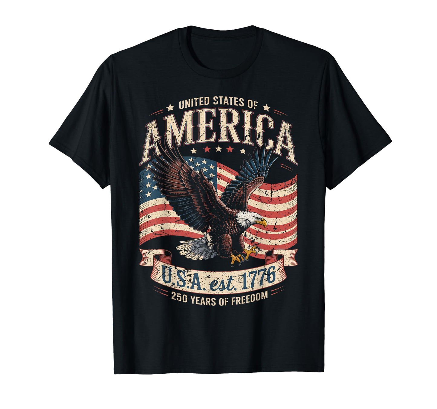 United States Anniversary American Flag Hoodie - Aesthetic Graphic Unisex - T-Shirt, Sweatshirt, Hoodie