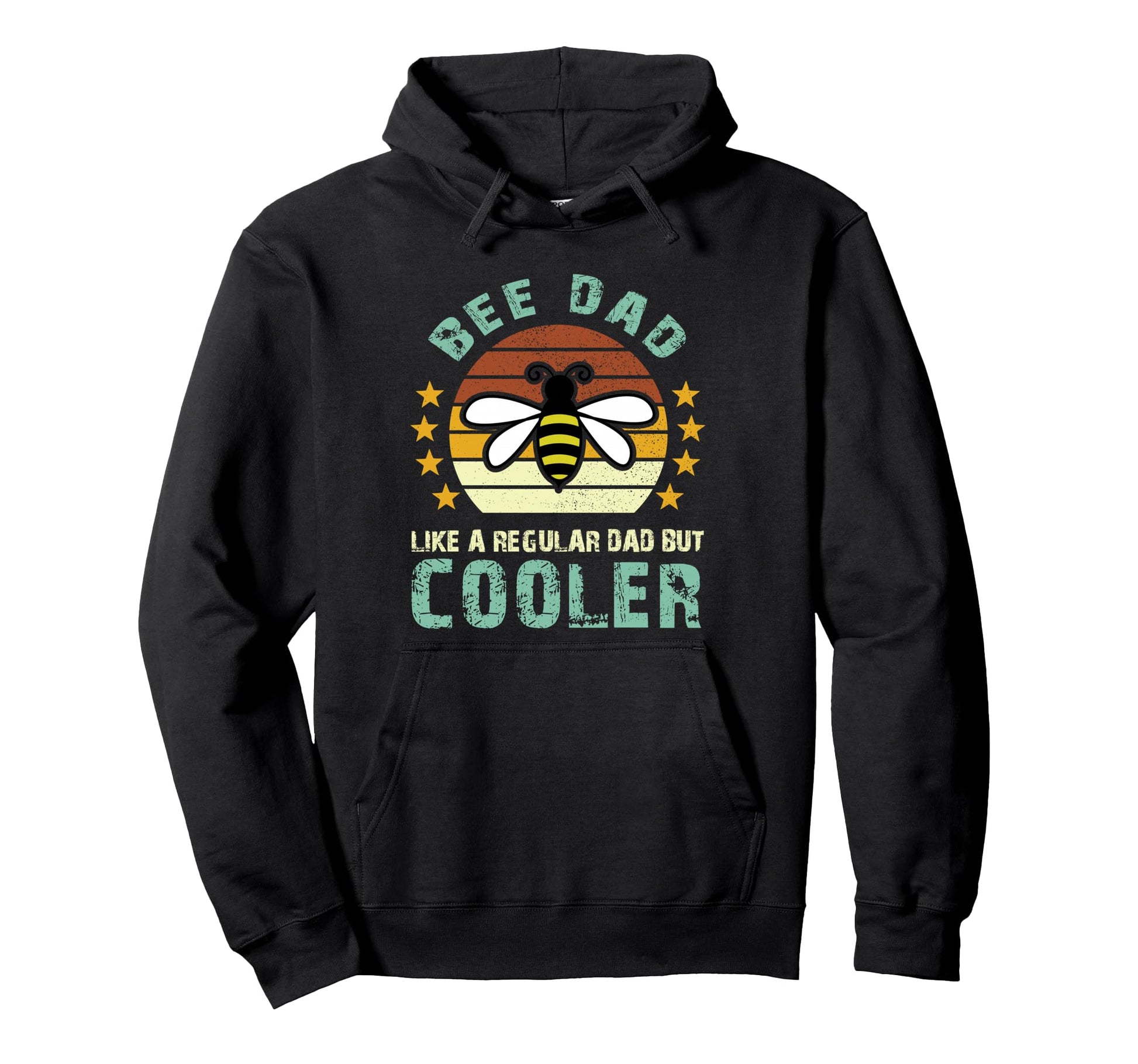 Bee Dad Like Regular Dad But Cooler Hoodie - Streetwear Style Unisex - T-Shirt, Sweatshirt, Hoodie