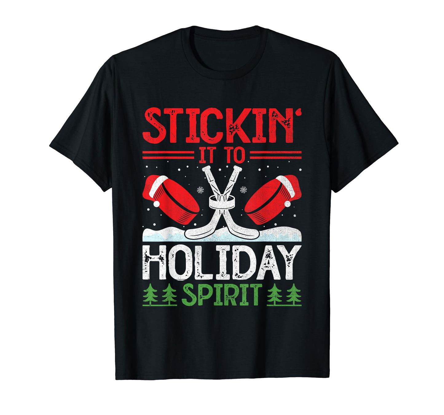 Ice Hockey Dad Player Pucking Coach T-Shirt - Custom Art Print for Adults - T-Shirt, Sweatshirt, Hoodie