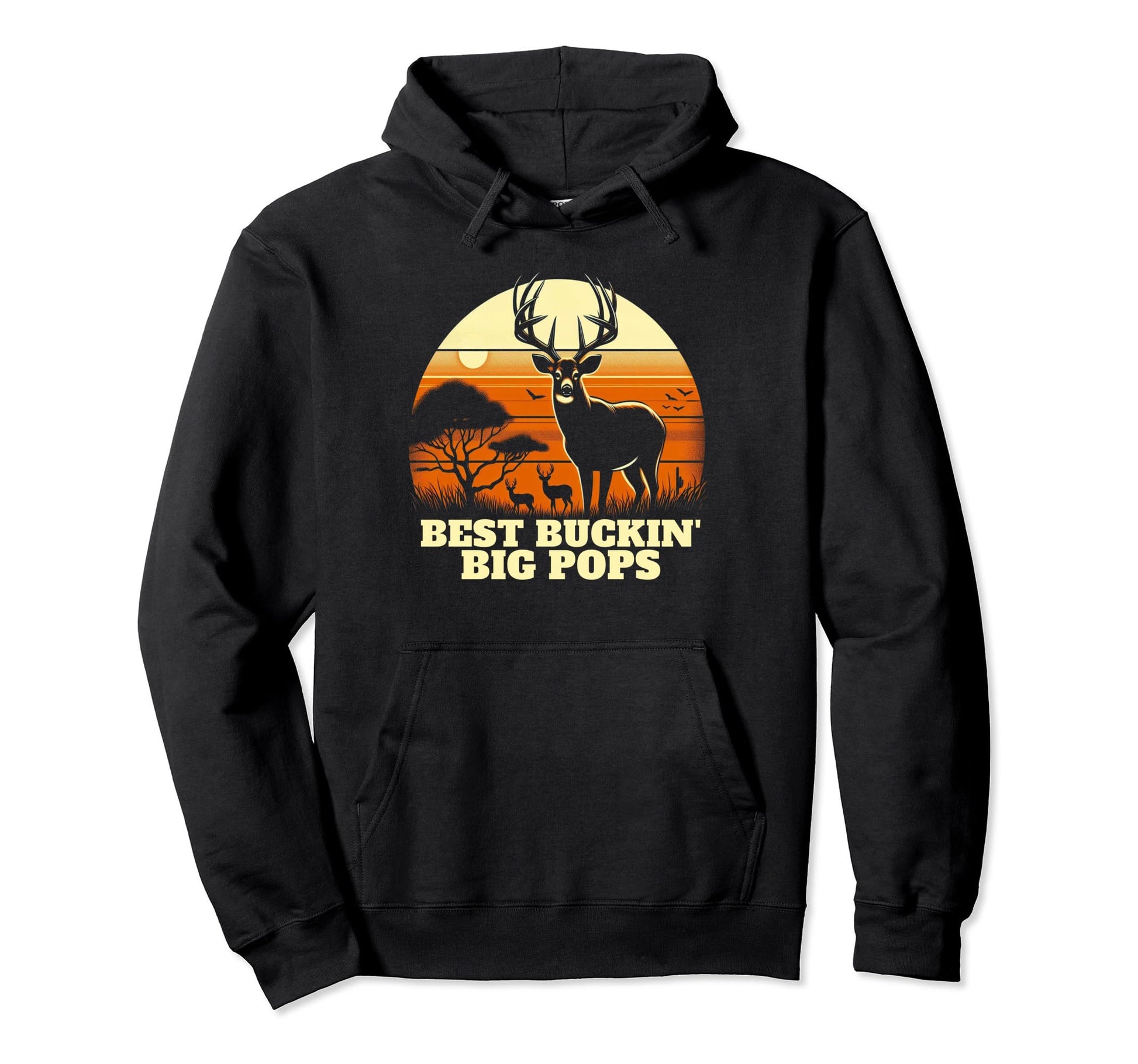 Deer Hunting Hunter Fathers Day Best Hoodie - Minimalist Print Unisex - T-Shirt, Sweatshirt, Hoodie