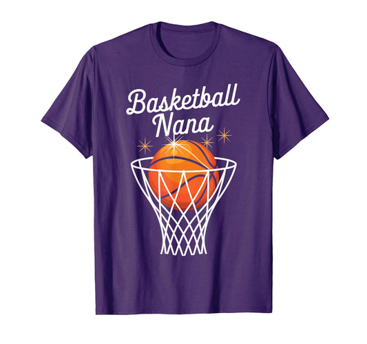 Basketball Grandma Nana Basketball T-Shirt - Streetwear Style Men Women - T-Shirt, Sweatshirt, Hoodie