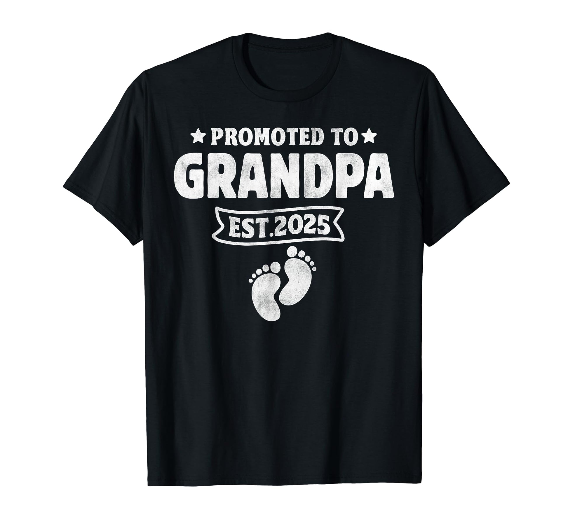 Promoted To Grandpa Est 2025 New T-Shirt - Aesthetic Graphic Unisex - T-Shirt, Sweatshirt, Hoodie