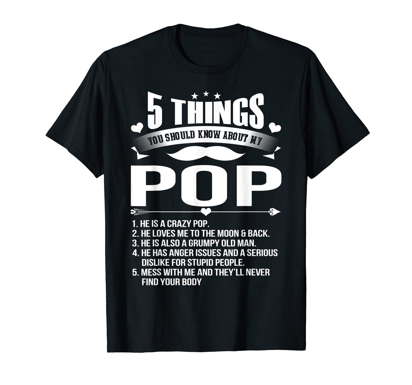 5 Things You Should Know About My Pop T-Shirt - Streetwear Style Men Women - T-Shirt, Sweatshirt, Hoodie