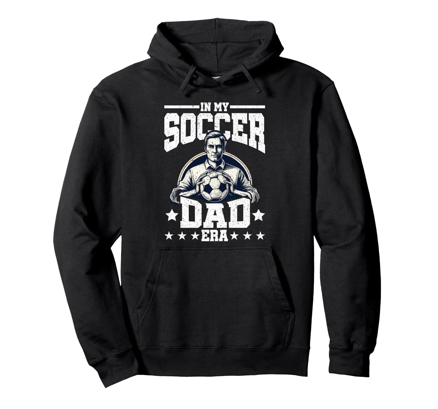 Soccer Dad Soccer Player Football Hoodie - Custom Art Print Men Women - T-Shirt, Sweatshirt, Hoodie