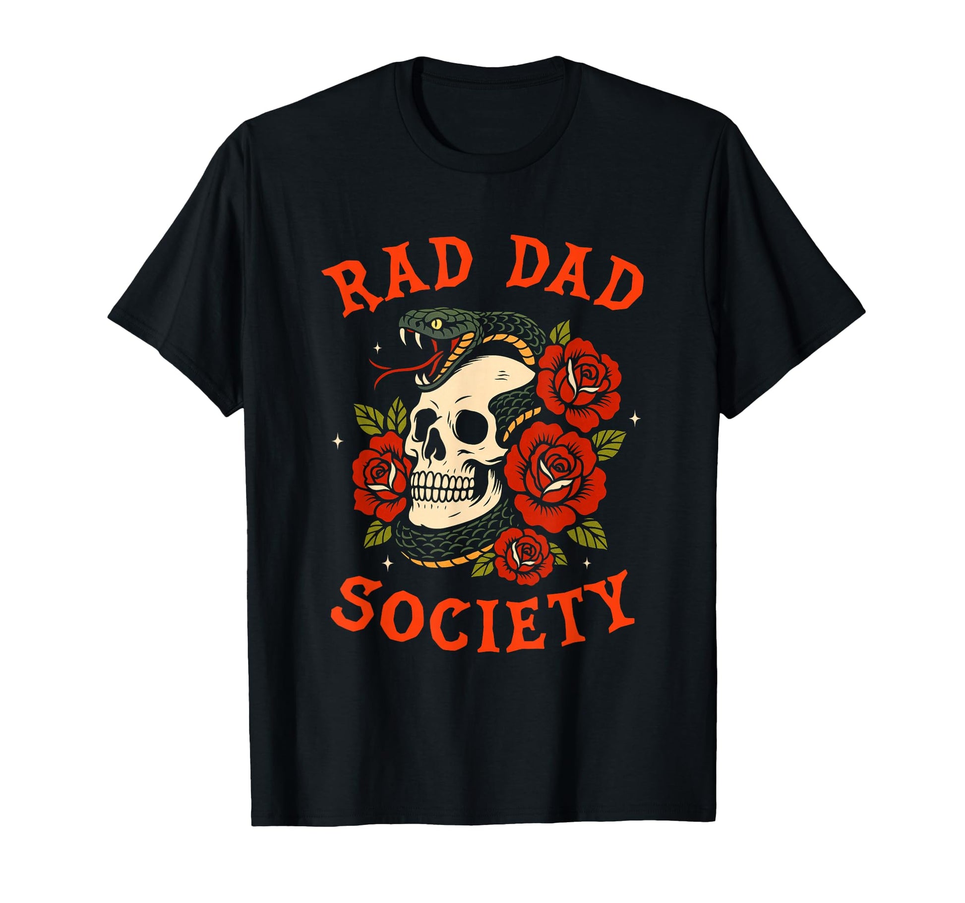 Rad Dad Society Dad Life Funny T-Shirt - Minimalist Print Men Women - T-Shirt, Sweatshirt, Hoodie