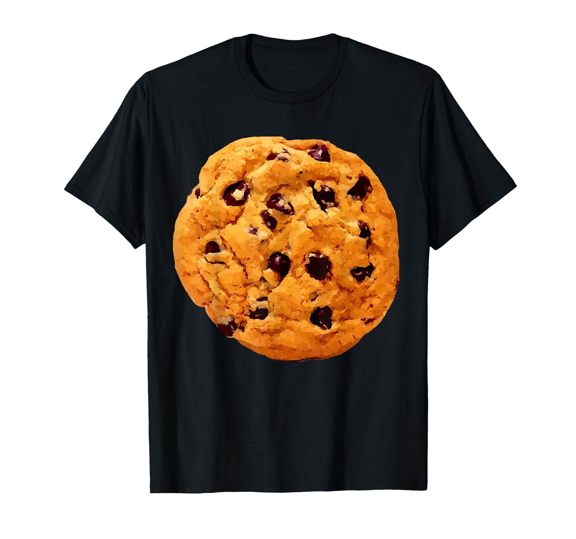 Giant Chocolate Chip Cookie T-Shirt - Aesthetic Graphic for Adults - T-Shirt, Sweatshirt, Hoodie