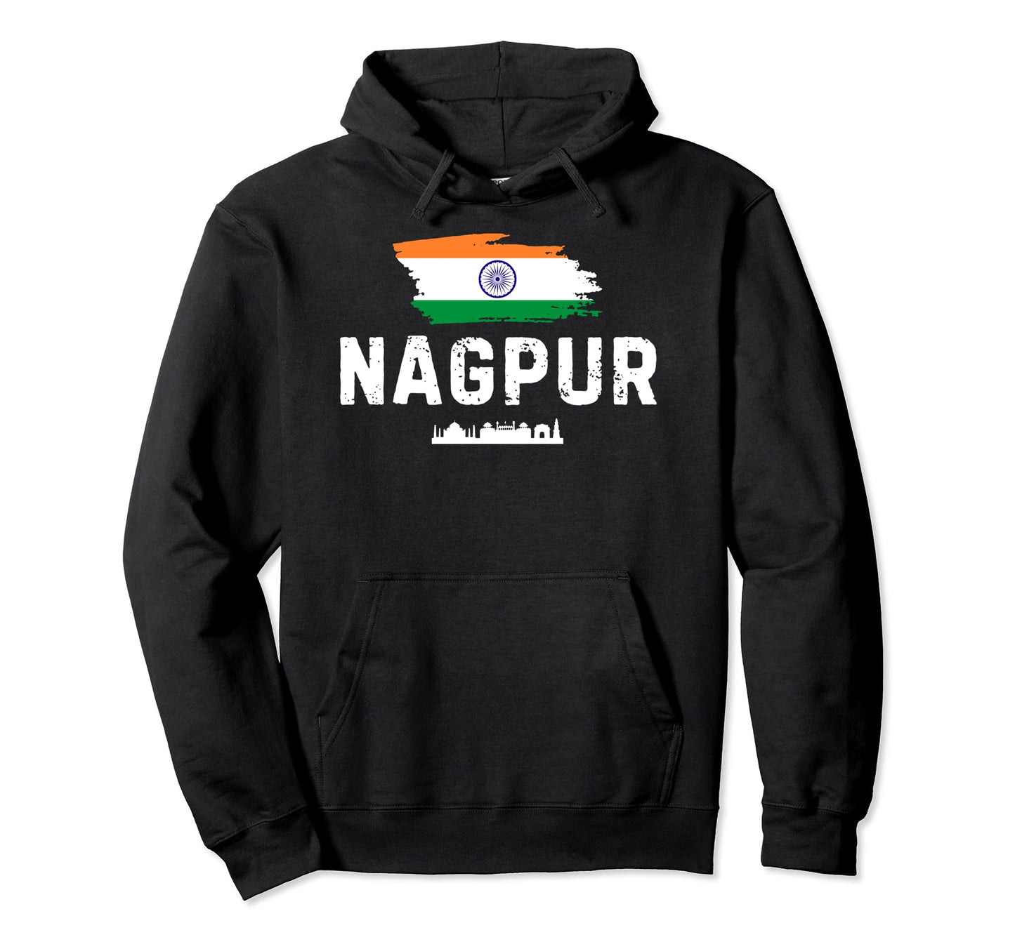 Novelty Nagpur City India Traveling Hoodie - Minimalist Print Unisex - T-Shirt, Sweatshirt, Hoodie
