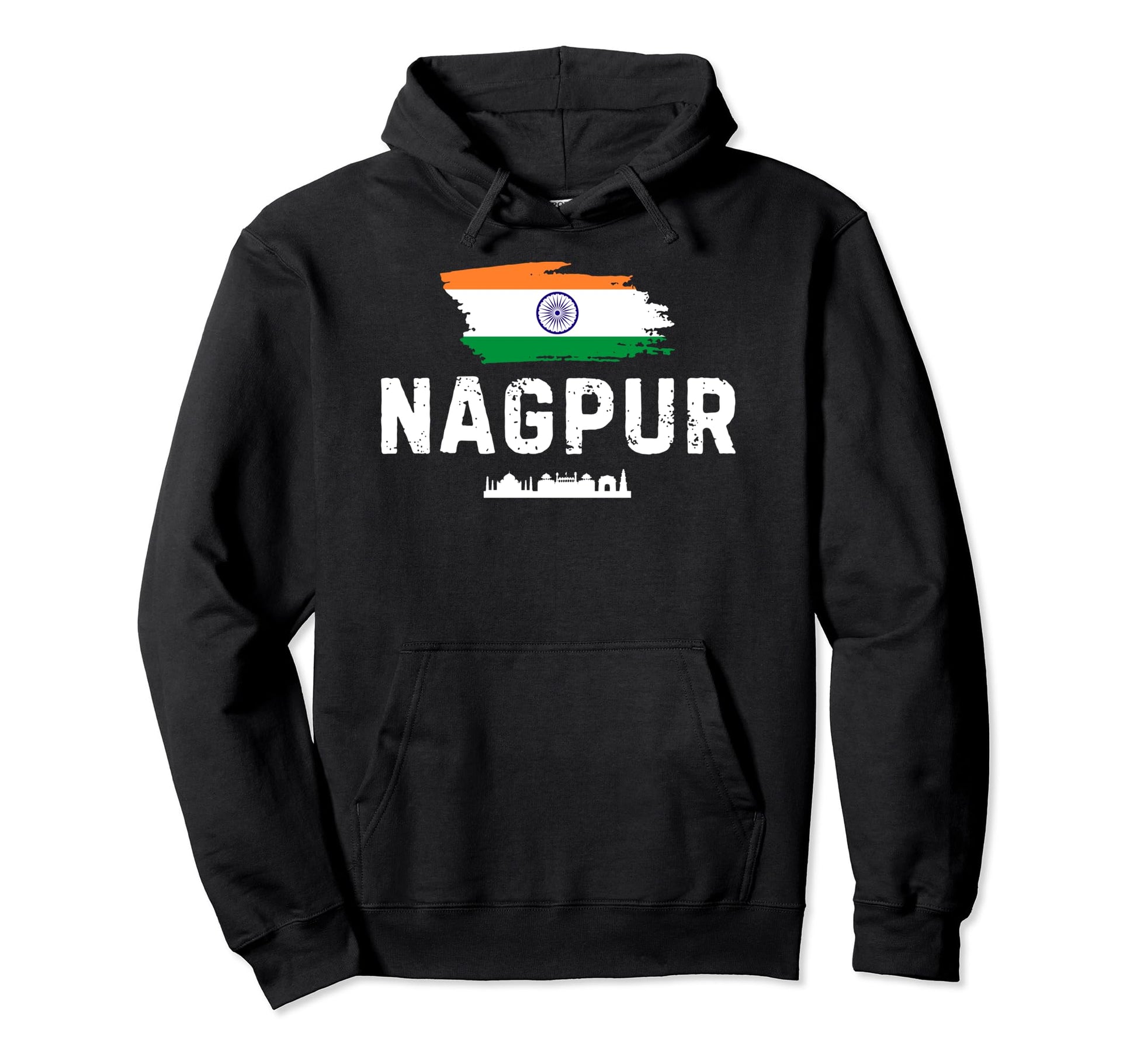 Novelty Nagpur City India Traveling Hoodie - Minimalist Print Unisex - T-Shirt, Sweatshirt, Hoodie