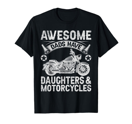 Awesome Dads Have Daughters And T-Shirt - Aesthetic Graphic for Adults - T-Shirt, Sweatshirt, Hoodie