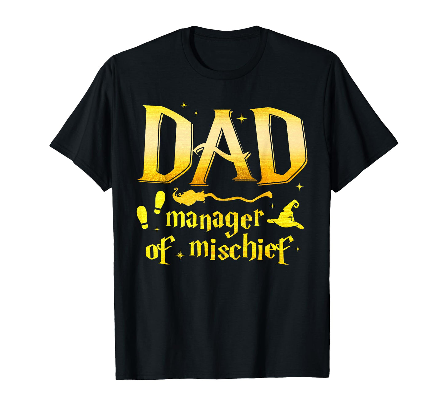 Magical Dad Manager Mischief Birthday T-Shirt - Unique Graphic for Adults - T-Shirt, Sweatshirt, Hoodie