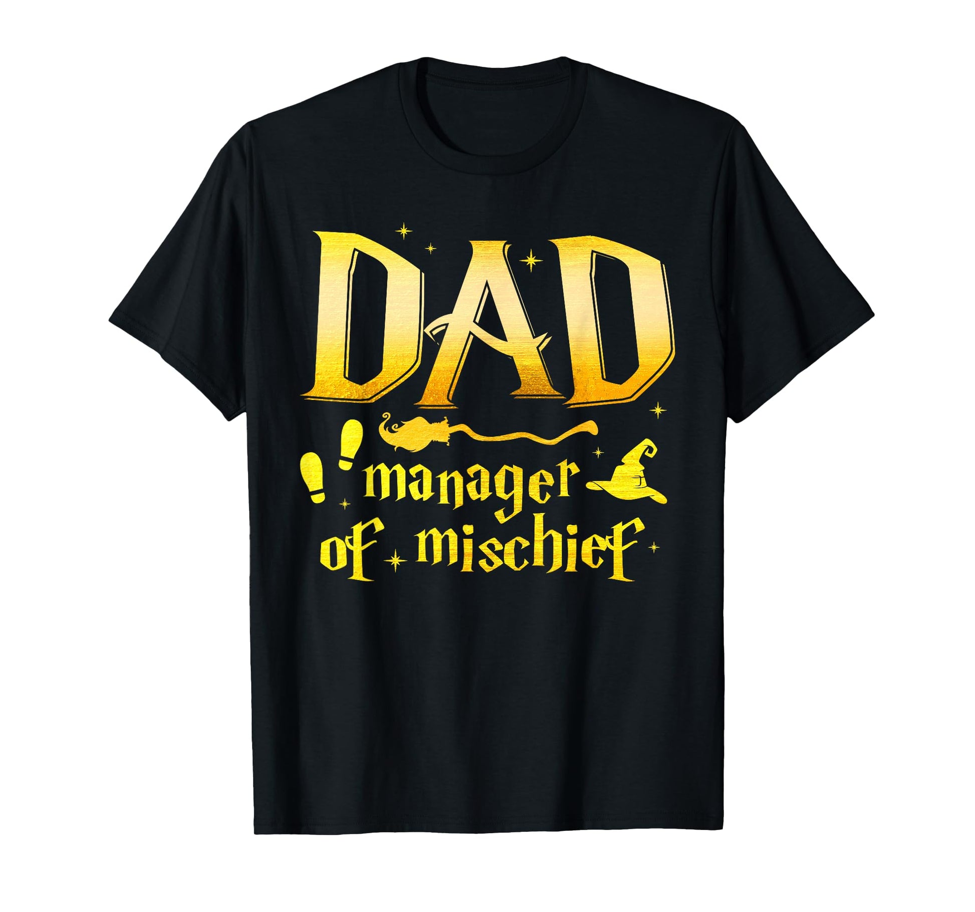 Magical Dad Manager Mischief Birthday T-Shirt - Unique Graphic for Adults - T-Shirt, Sweatshirt, Hoodie
