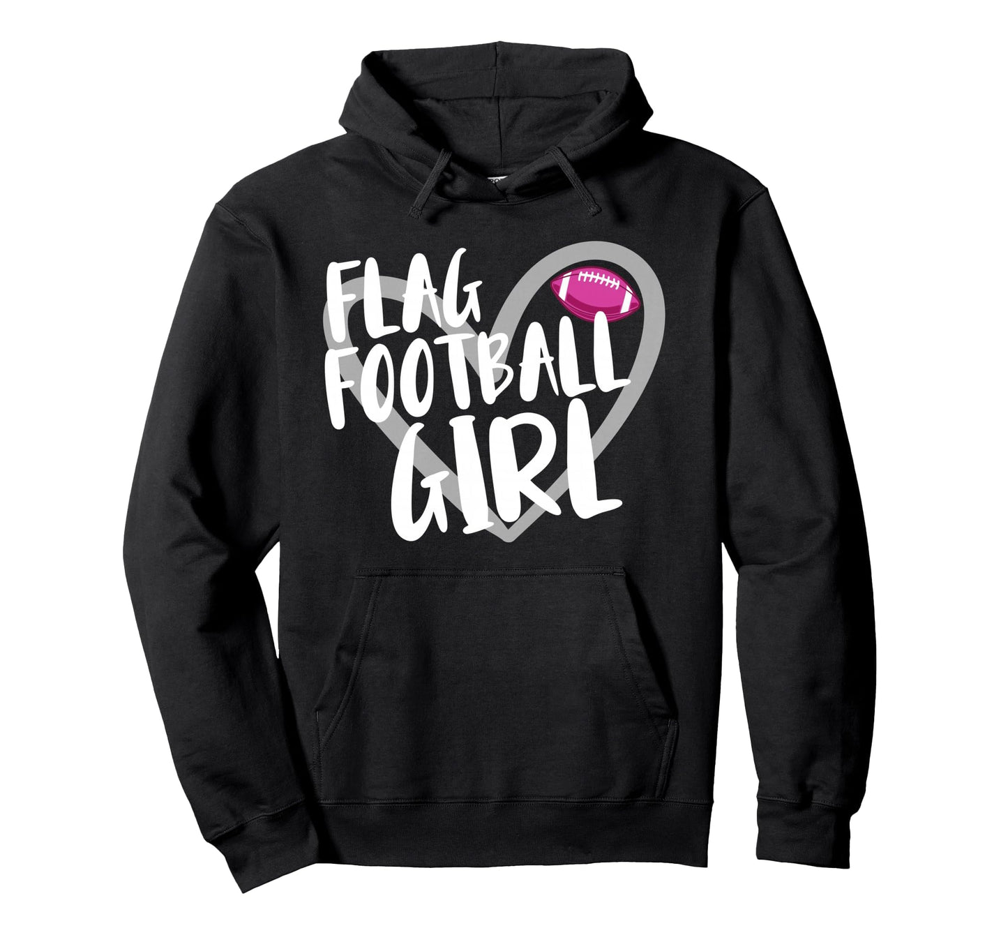 Flag Football Outfits Flag Football Hoodie - Minimalist Print Men Women - T-Shirt, Sweatshirt, Hoodie