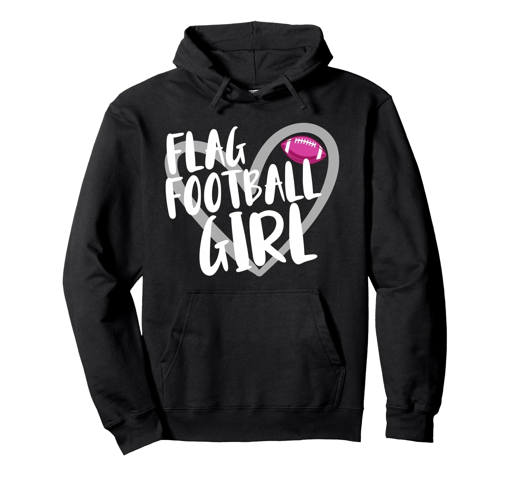 Flag Football Outfits Flag Football Hoodie - Minimalist Print Men Women - T-Shirt, Sweatshirt, Hoodie