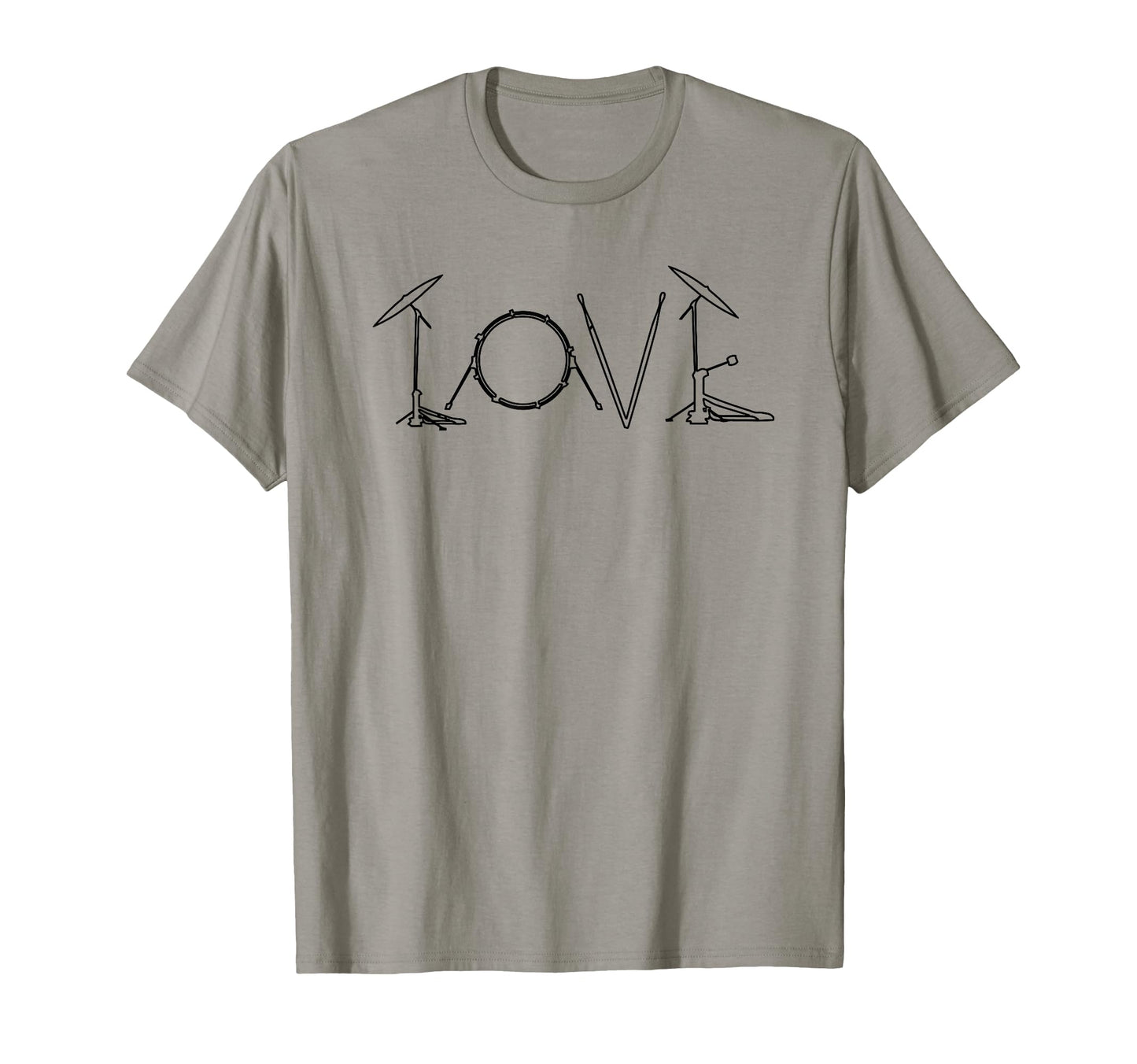 Funny Love Drummer Musician T-Shirt - Trendy Graphic Men Women - T-Shirt, Sweatshirt, Hoodie