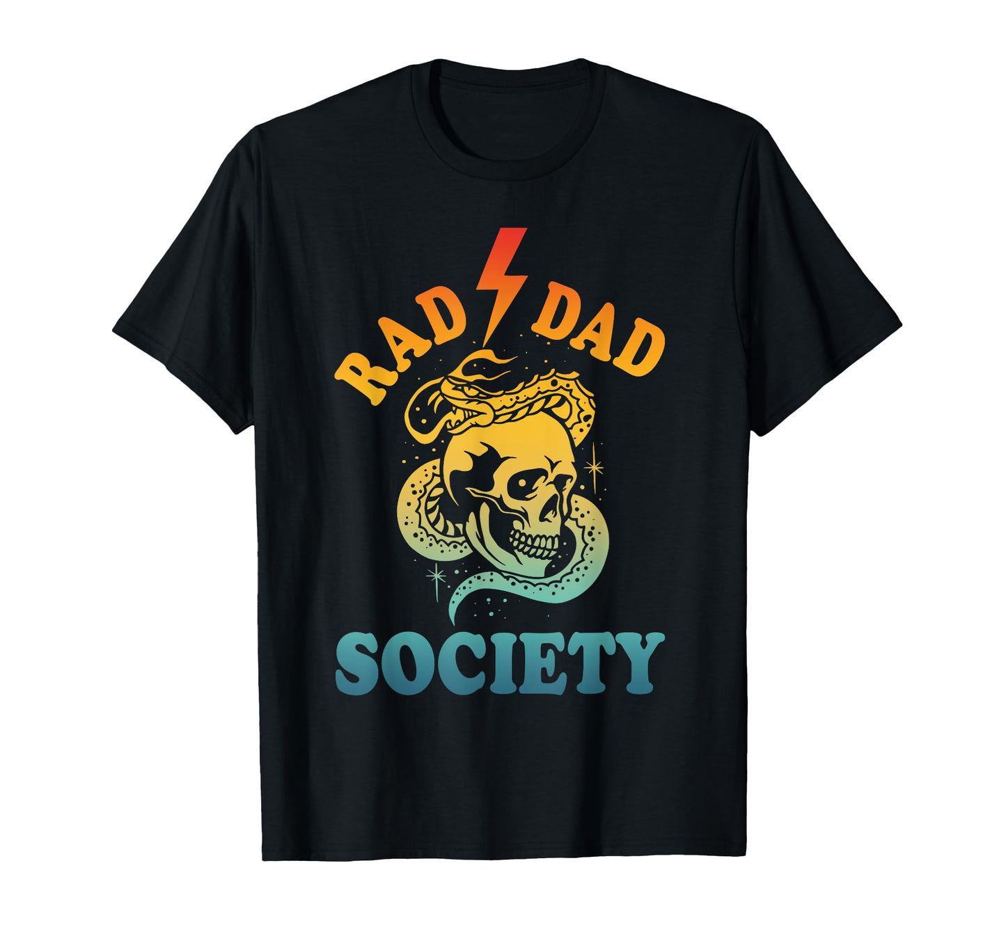 Rad Dad Society T-Shirt - Minimalist Print Men Women - T-Shirt, Sweatshirt, Hoodie