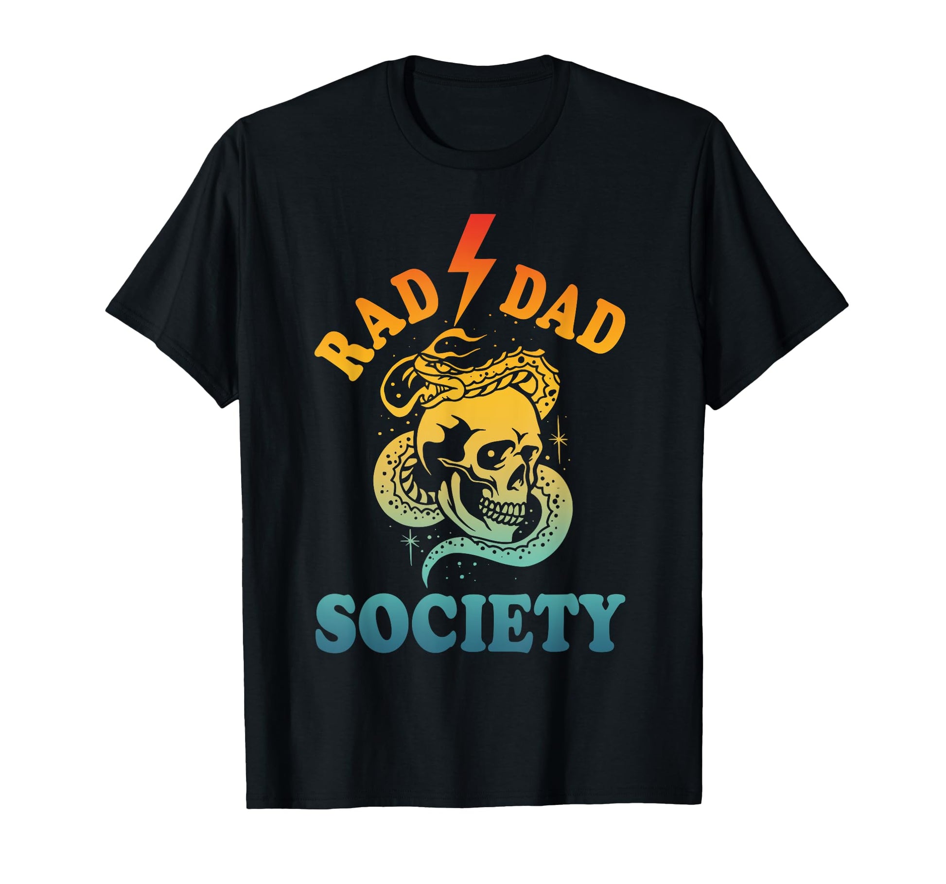Rad Dad Society T-Shirt - Minimalist Print Men Women - T-Shirt, Sweatshirt, Hoodie
