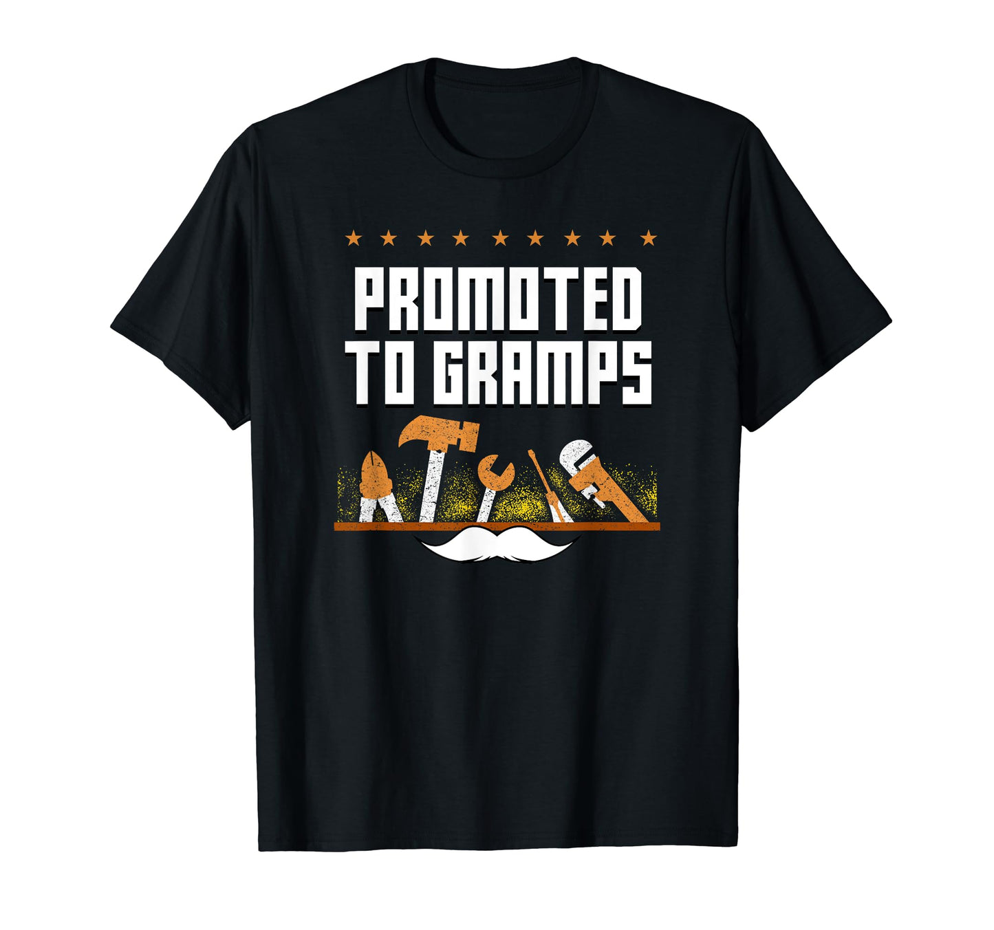 Promoted To Gramps Pregnancy Announcement T-Shirt - Novelty Apparel Unisex - T-Shirt, Sweatshirt, Hoodie