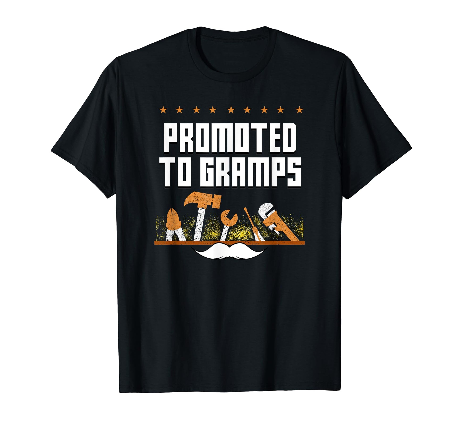 Promoted To Gramps Pregnancy Announcement T-Shirt - Novelty Apparel Unisex - T-Shirt, Sweatshirt, Hoodie