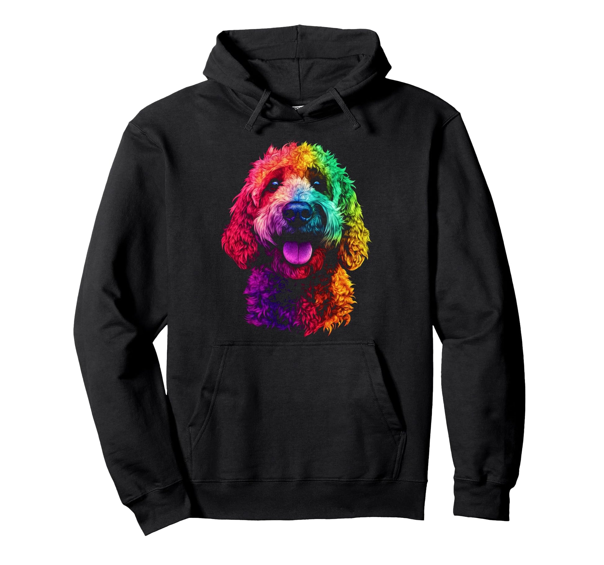 Goldendoodle Dog Pop Art Hoodie - Streetwear Style Unisex - T-Shirt, Sweatshirt, Hoodie
