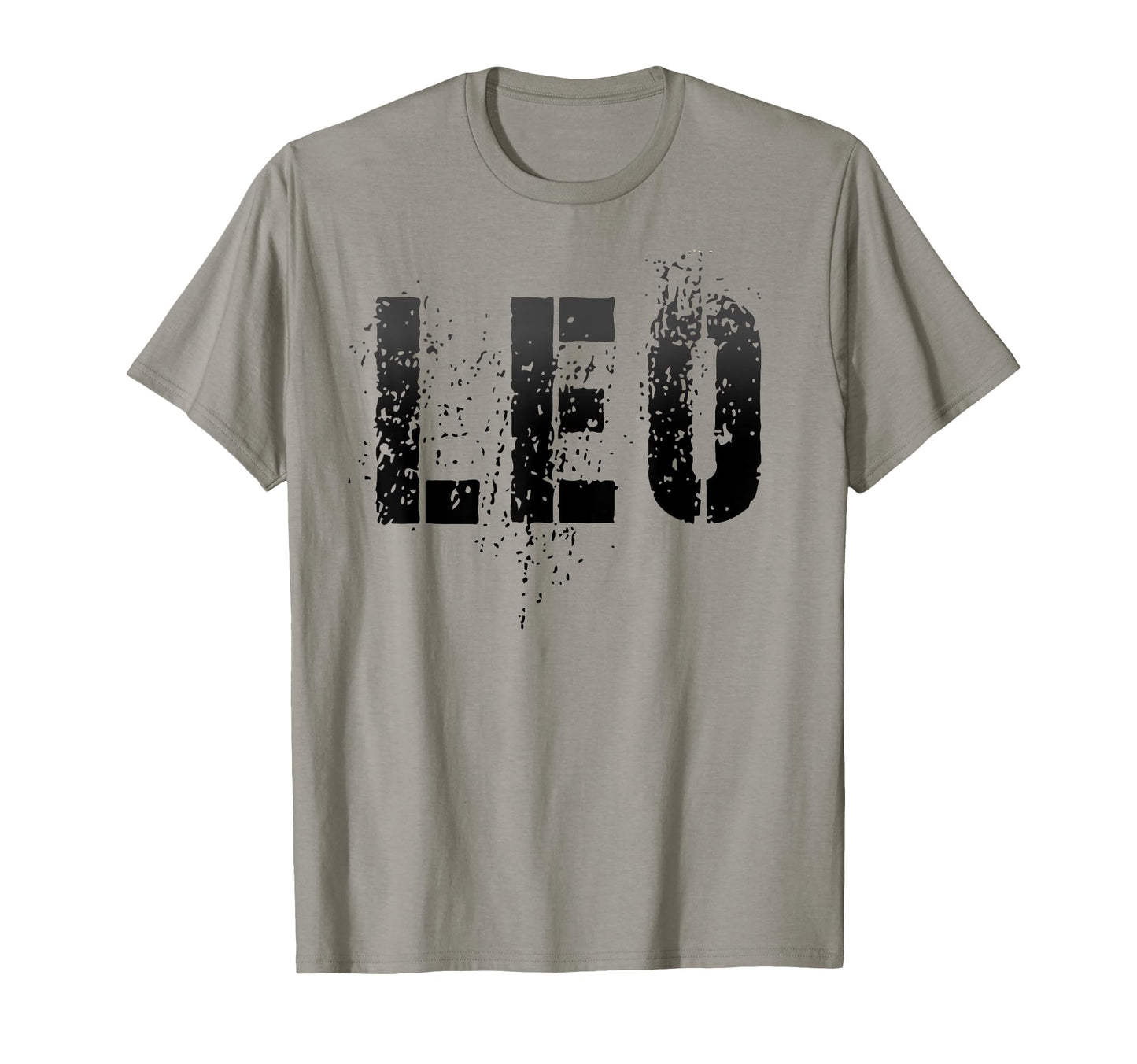 First Name Leo Military Personalized T-Shirt - Graphic Print Unisex - T-Shirt, Sweatshirt, Hoodie