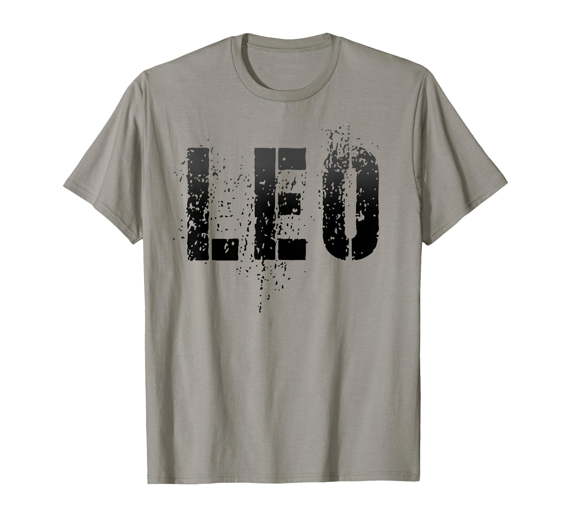 First Name Leo Military Personalized T-Shirt - Graphic Print Unisex - T-Shirt, Sweatshirt, Hoodie