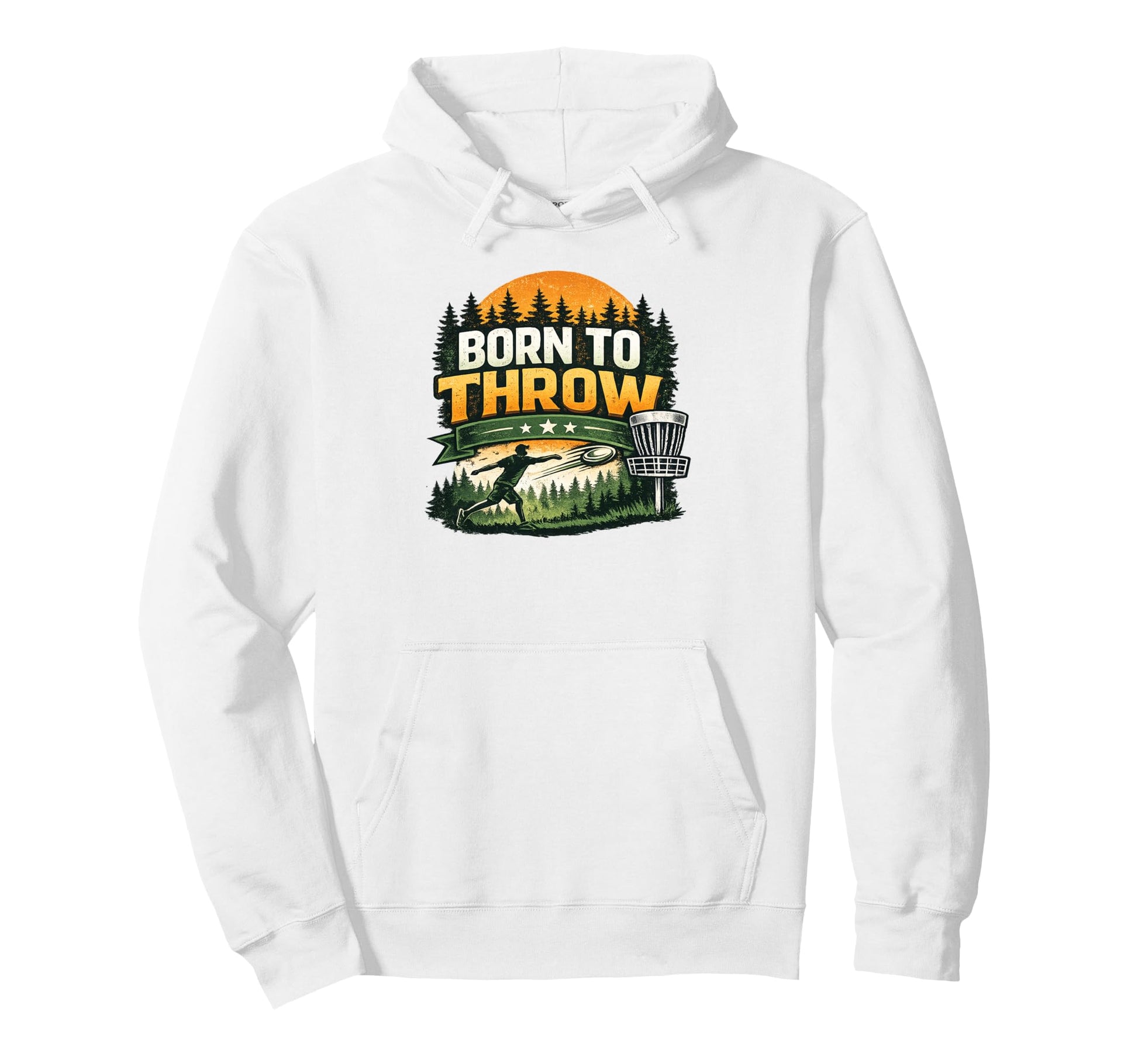 Born To Throw Disc Golf Funny Disc Golfer Hoodie - Graphic Print Men Women - T-Shirt, Sweatshirt, Hoodie
