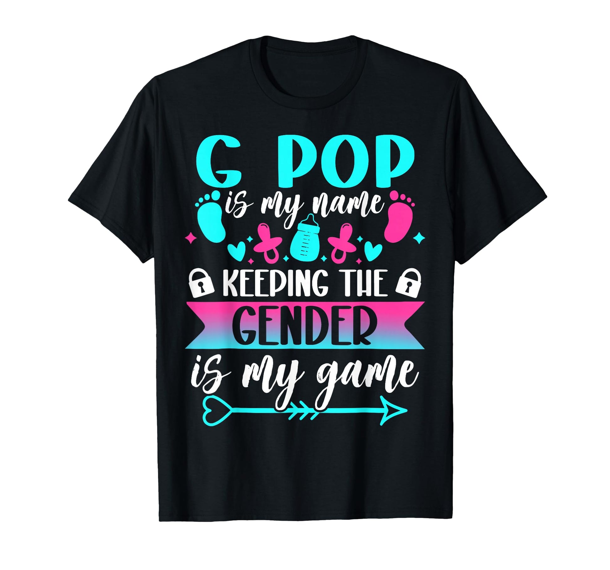 Gender Reveal Keeper Gender G Pop Shower T-Shirt - Graphic Print for Adults - T-Shirt, Sweatshirt, Hoodie