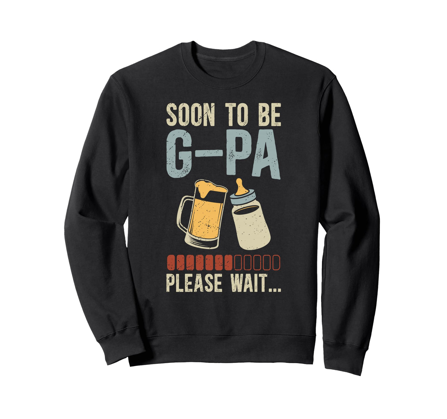 Soon To Be G Pa Promoted To G Pa Sweatshirt - Aesthetic Graphic Unisex - T-Shirt, Sweatshirt, Hoodie