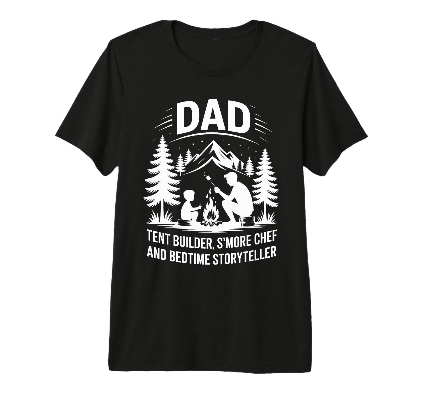 Funny Camping Dad Camper And Nature T-Shirt - Unique Graphic for Adults - T-Shirt, Sweatshirt, Hoodie