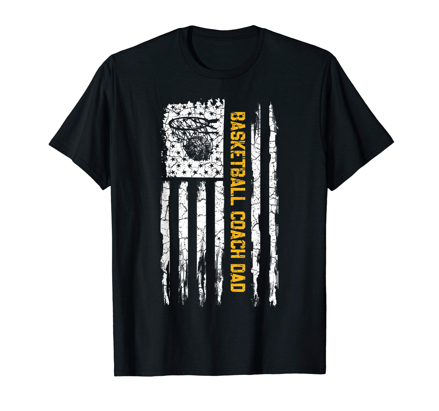 American Flag Proud Basketball T-Shirt - Fun Novelty Design for Adults - T-Shirt, Sweatshirt, Hoodie