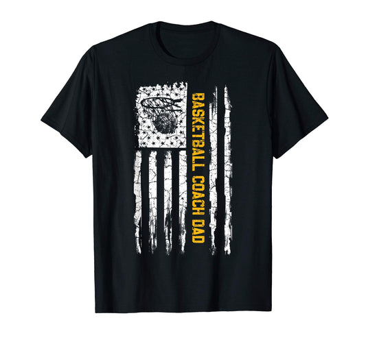 American Flag Proud Basketball T-Shirt - Fun Novelty Design for Adults - T-Shirt, Sweatshirt, Hoodie