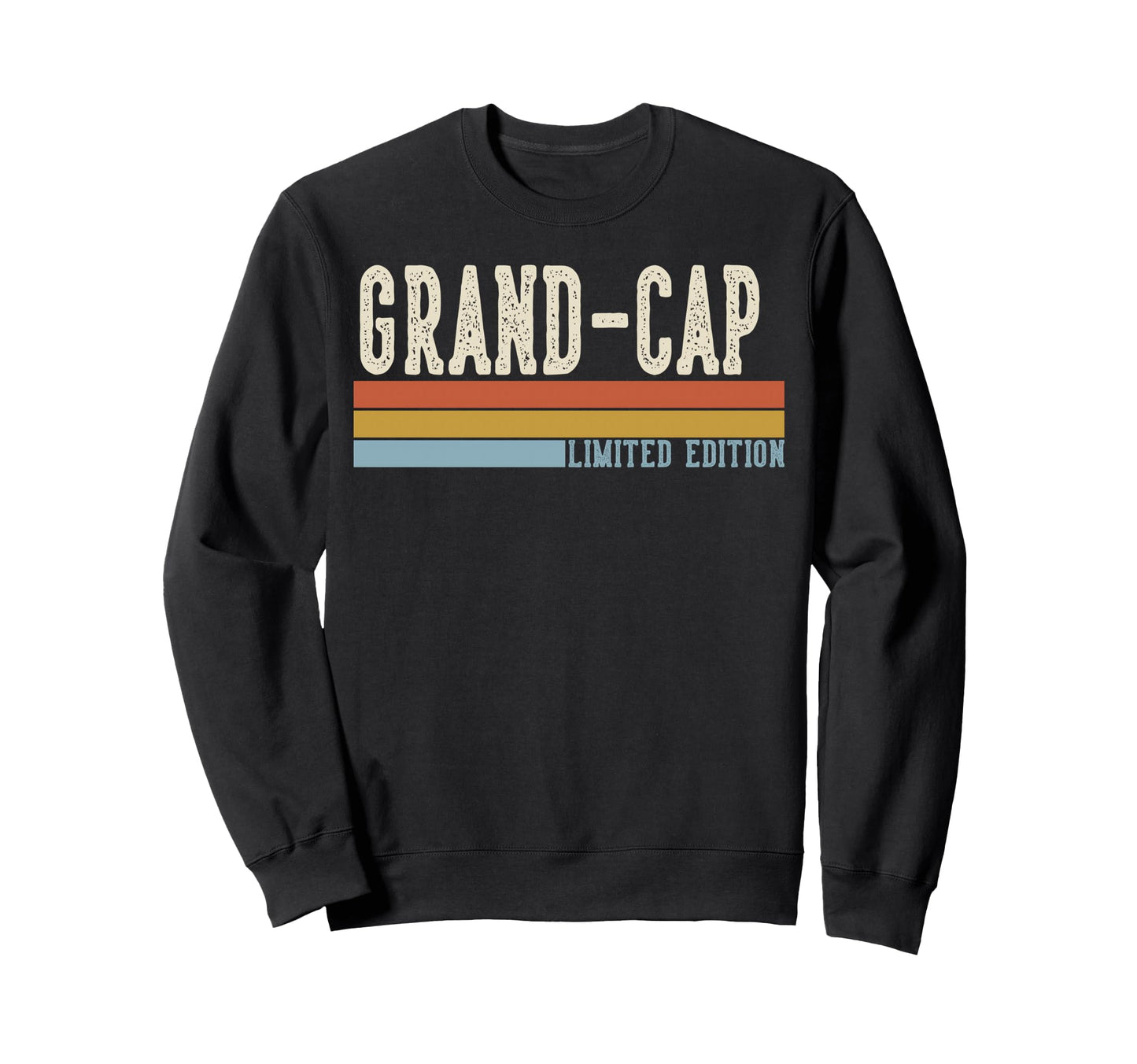 Grand Cap Grandpa Fathers Day Sweatshirt - Aesthetic Graphic Unisex - T-Shirt, Sweatshirt, Hoodie