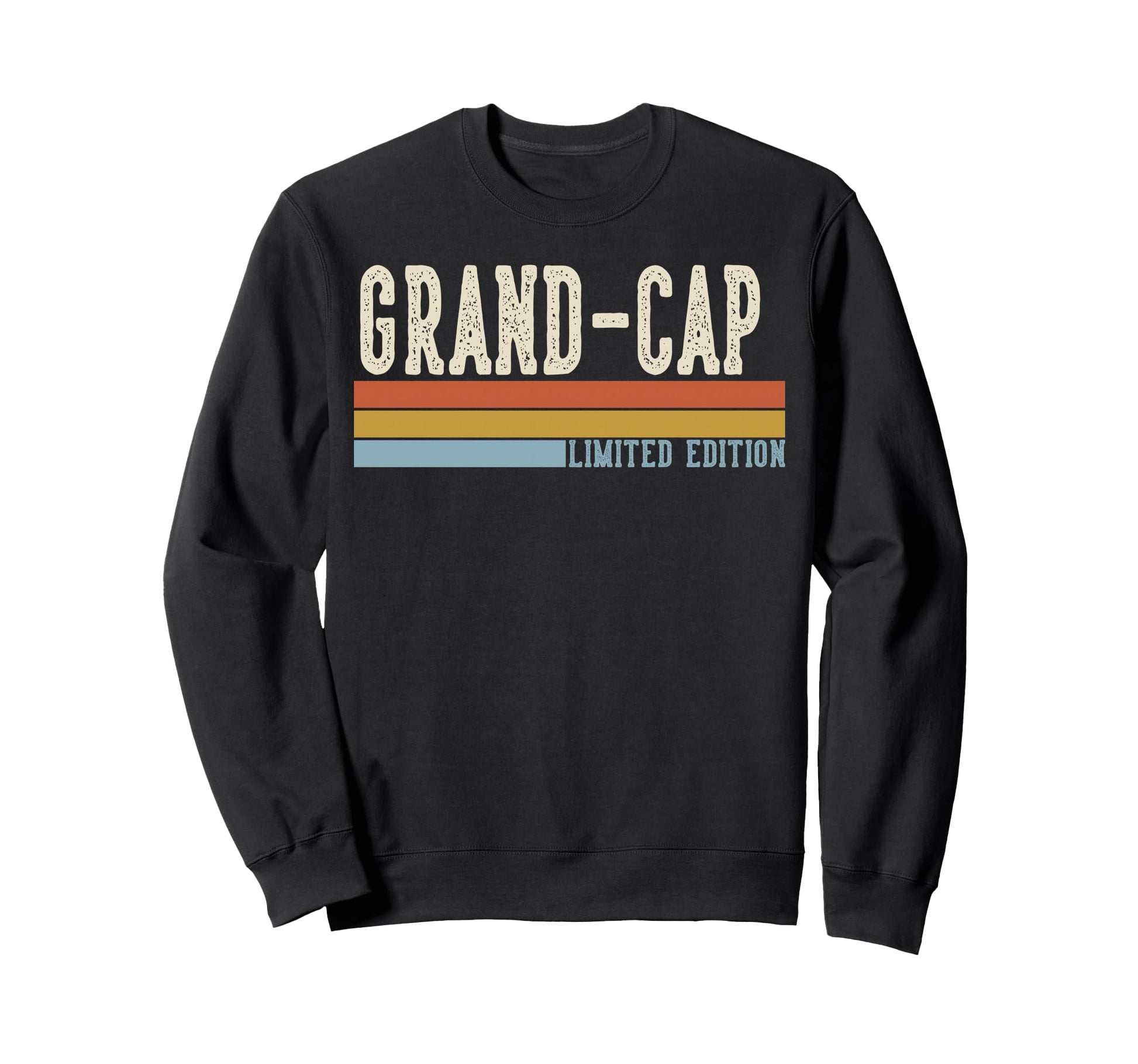 Grand Cap Grandpa Fathers Day Sweatshirt - Aesthetic Graphic Unisex - T-Shirt, Sweatshirt, Hoodie