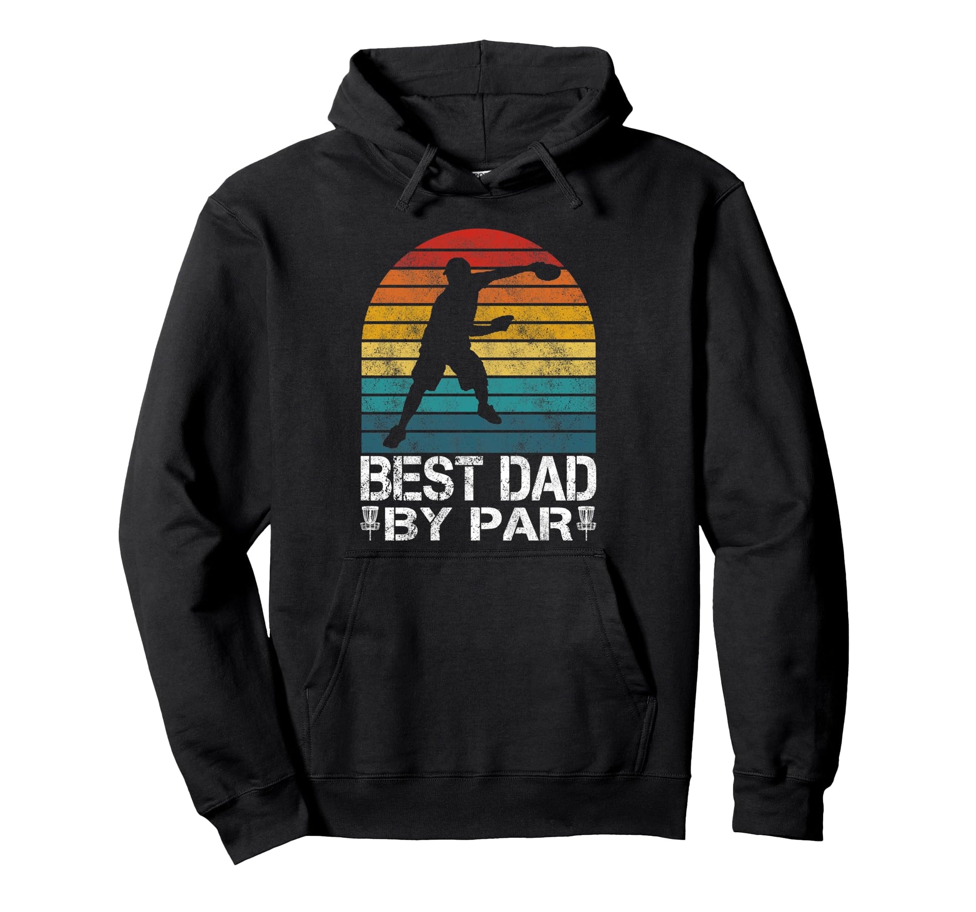 Funny Disc Golf Best Dad Par Disc Golf Hoodie - Unique Graphic for Adults - T-Shirt, Sweatshirt, Hoodie