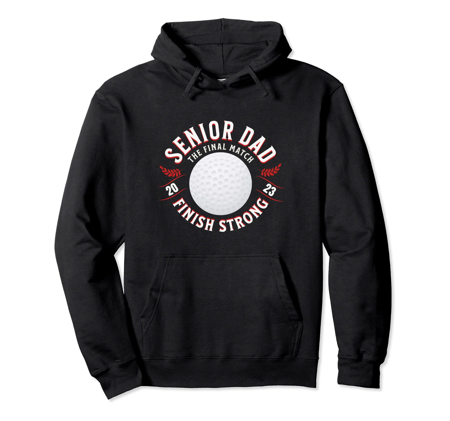 Senior Golf Dad 2023 Hoodie - Trendy Graphic Men Women - T-Shirt, Sweatshirt, Hoodie