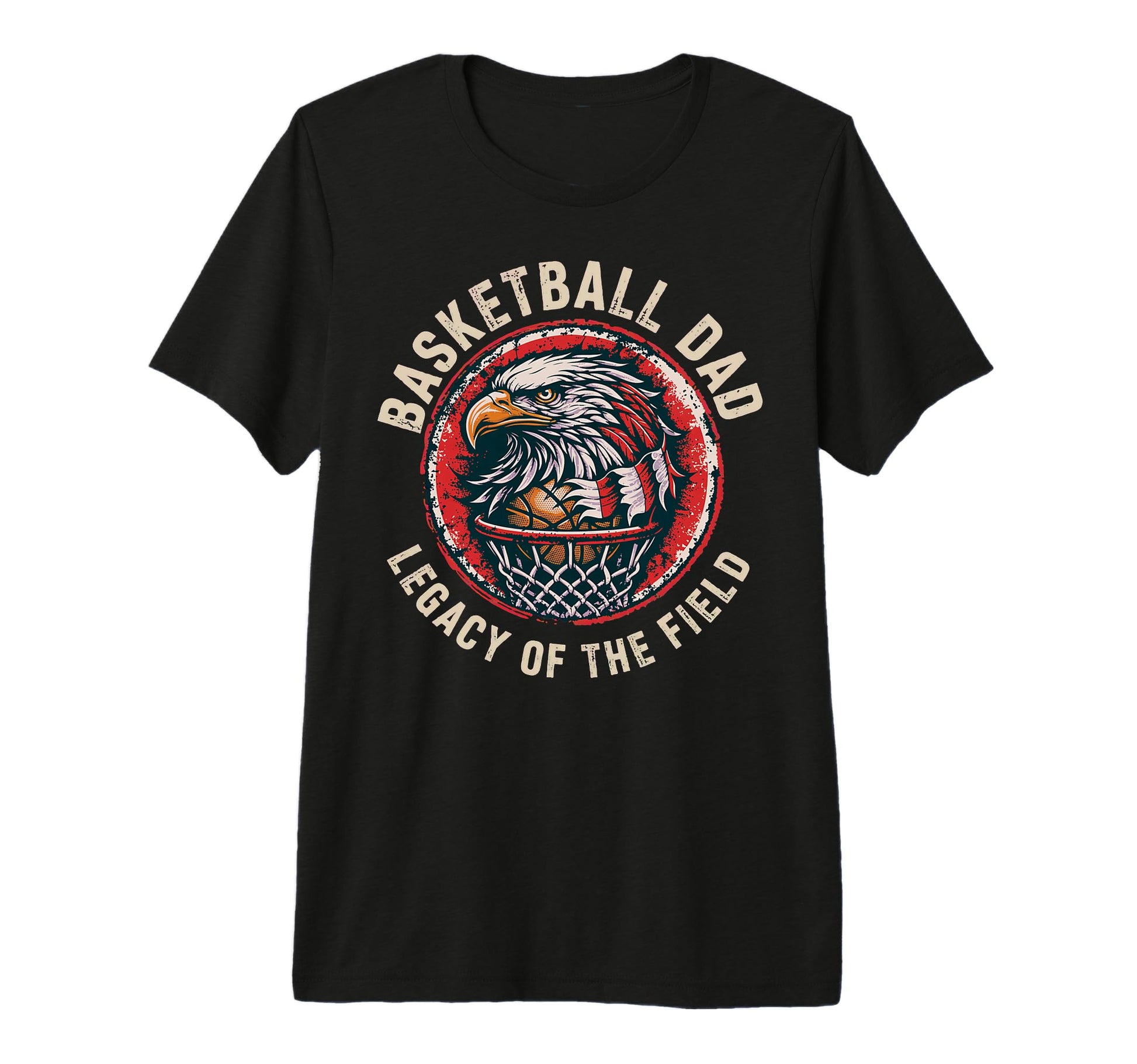 Legacy Field Basketball Dad Tri Blend T-Shirt - Streetwear Style for Adults - T-Shirt, Sweatshirt, Hoodie