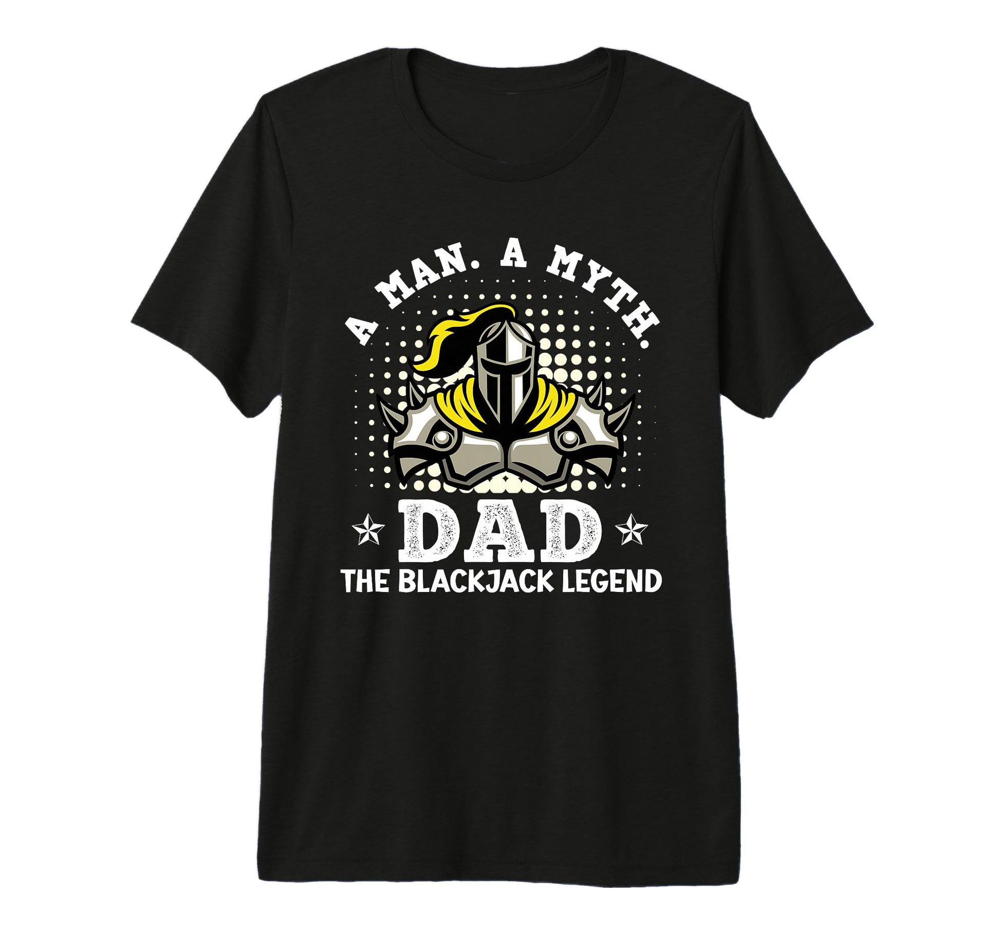 Blackjack Casino Myth Dad Blackjack T-Shirt - Custom Art Print for Adults - T-Shirt, Sweatshirt, Hoodie