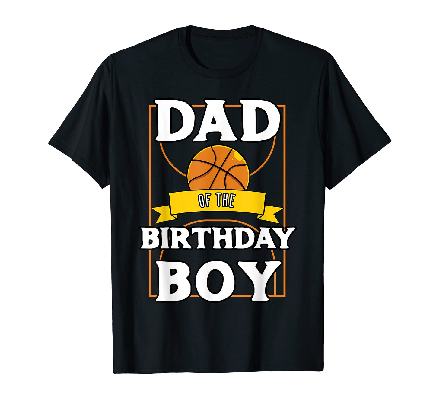 Dad Birthday Baller Basketball Bday T-Shirt - Aesthetic Graphic for Adults - T-Shirt, Sweatshirt, Hoodie