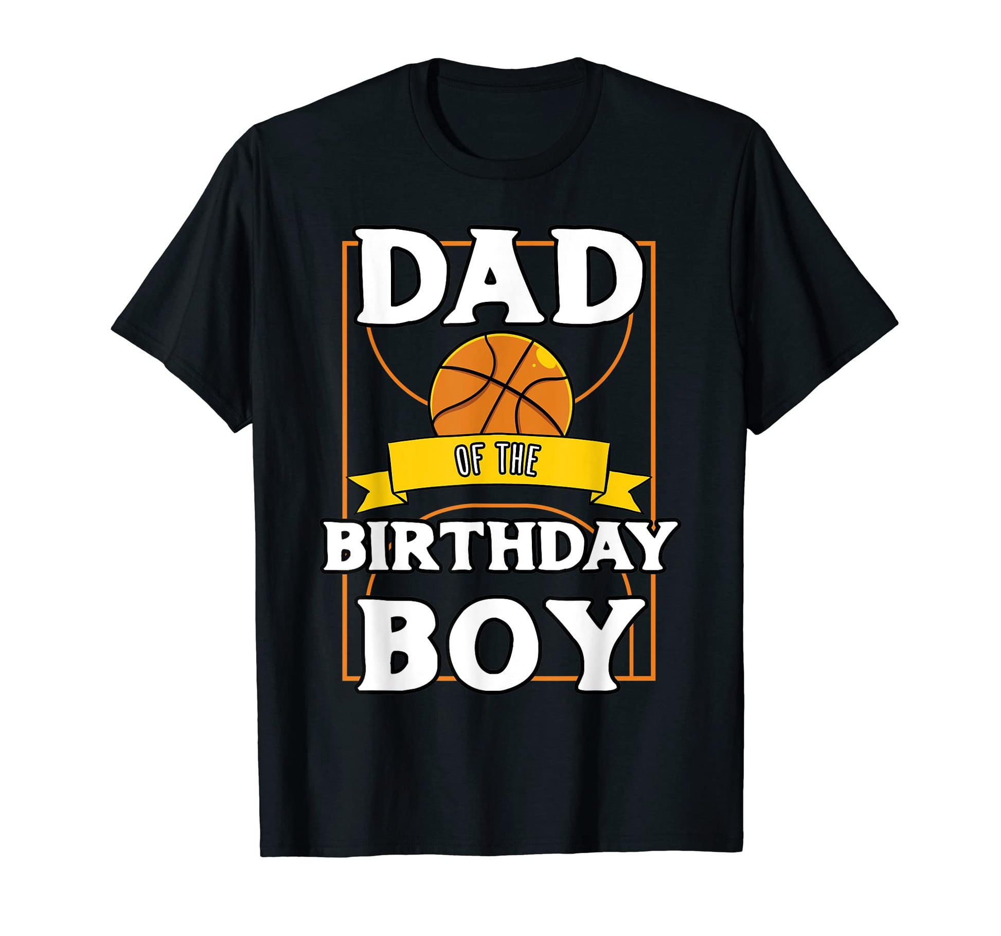 Dad Birthday Baller Basketball Bday T-Shirt - Aesthetic Graphic for Adults - T-Shirt, Sweatshirt, Hoodie