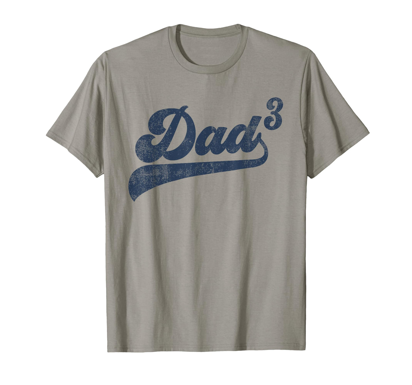 Dad3 Dad Cubed Gifts Father Three Daddy T-Shirt - Aesthetic Graphic Unisex - T-Shirt, Sweatshirt, Hoodie