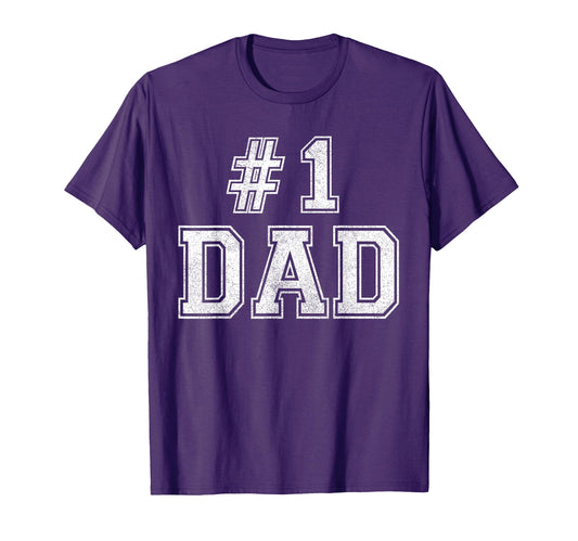 Best Dad Shirts Fathers Day Number T-Shirt - Aesthetic Graphic Men Women - T-Shirt, Sweatshirt, Hoodie