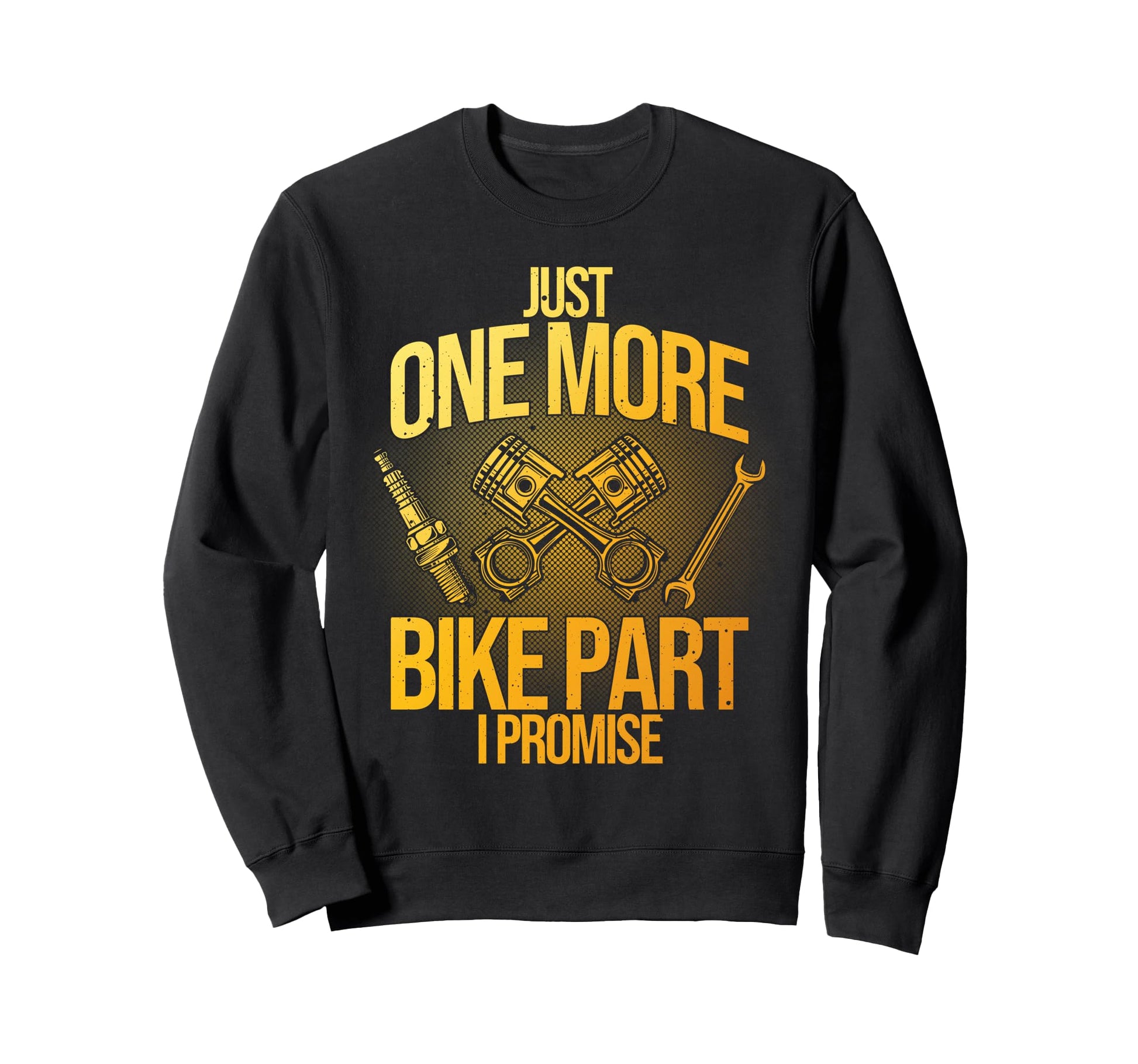 Motorcycle Mechanic Art Dad Sweatshirt - Custom Art Print for Adults - T-Shirt, Sweatshirt, Hoodie