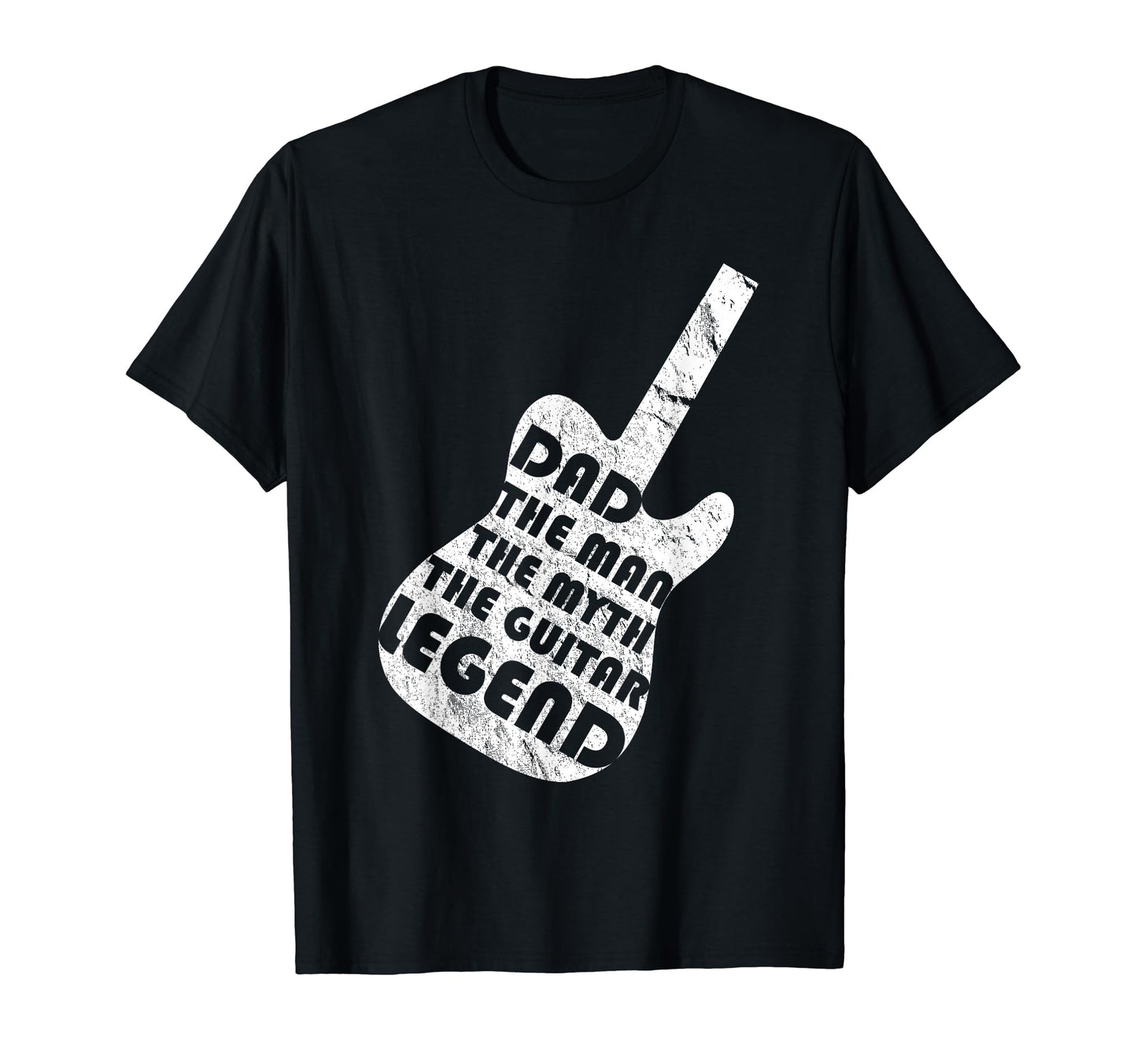 Dad Myth Guitar Legend Fathers Day T-Shirt - Fun Novelty Design Men Women - T-Shirt, Sweatshirt, Hoodie