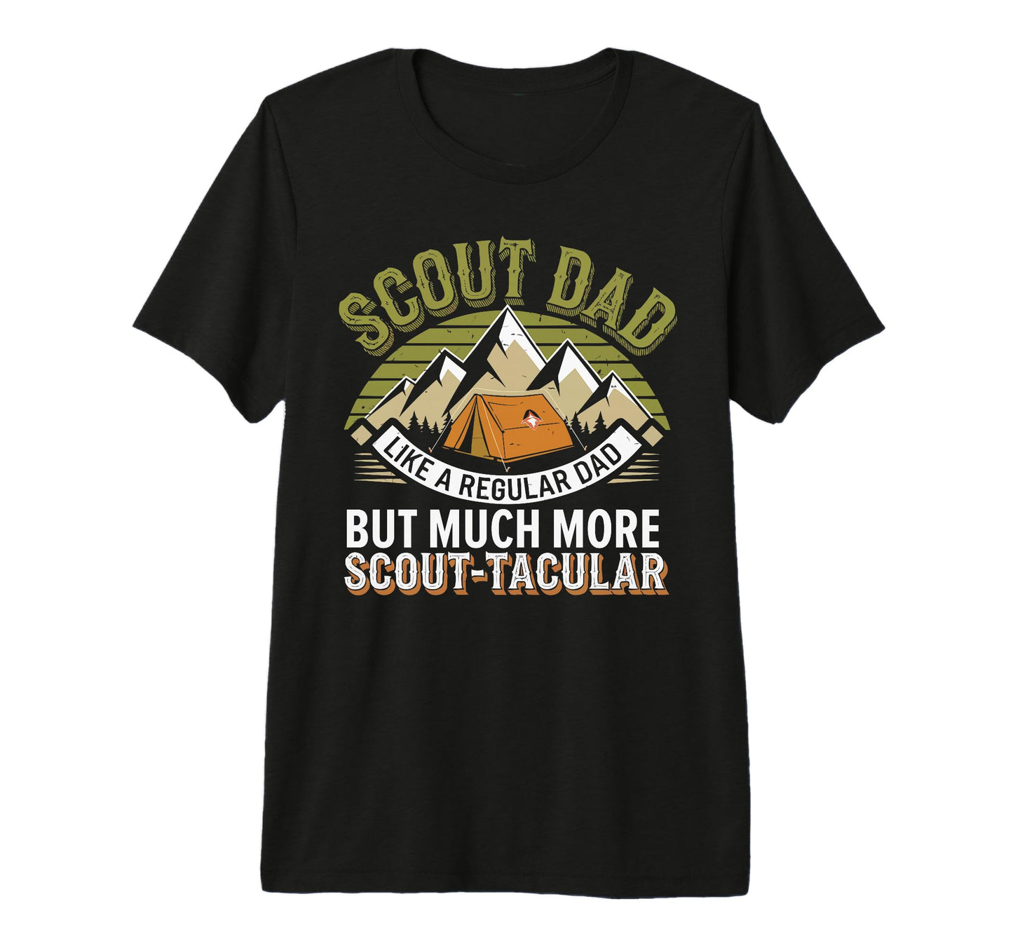 Mens Scout Leader Dad Scouting T-Shirt - Fun Novelty Design Men Women - T-Shirt, Sweatshirt, Hoodie